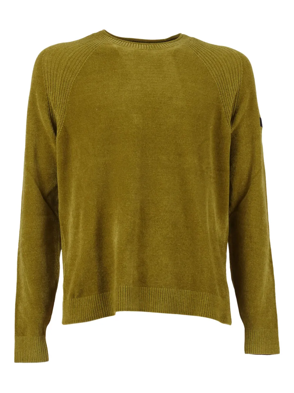 Бархатный свитер с круглым вырезом RRD, зеленый
Бархатный свитер с круглым вырезом RRD, зеленый