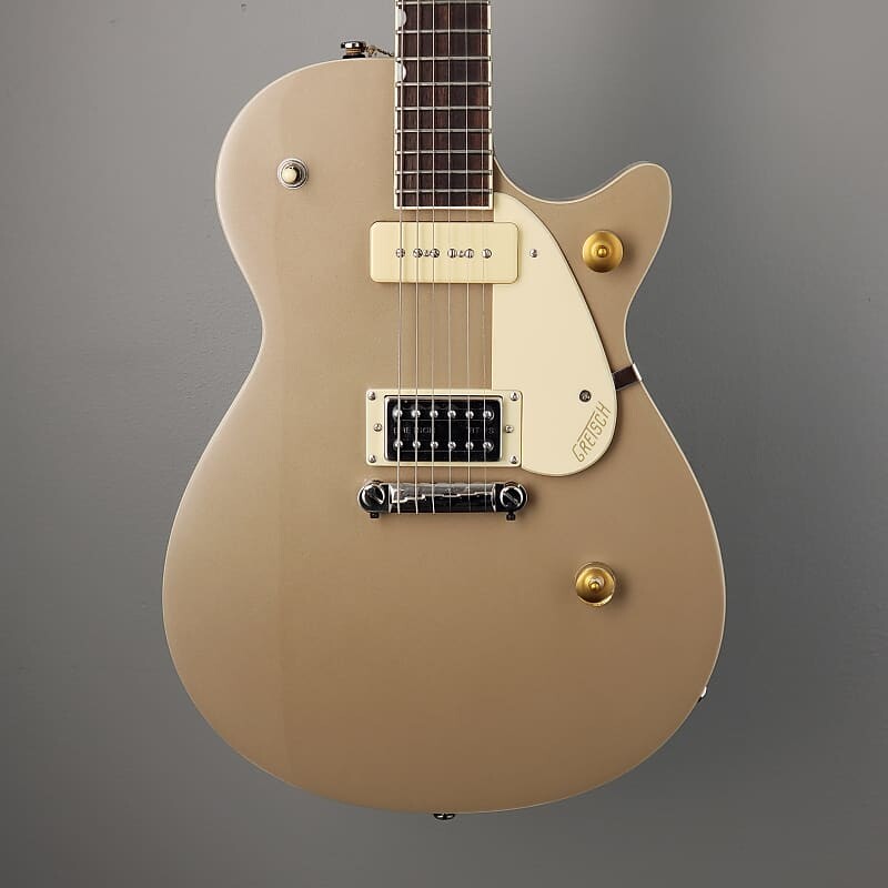 Электрогитара Gretsch G2215-P90 Streamliner Junior Jet Club P90 Electric Guitar - Gold - NEW !
Электрогитара Gretsch G2215-P90 Streamliner Junior Jet Club P90 Electric Guitar - Gold - NEW !