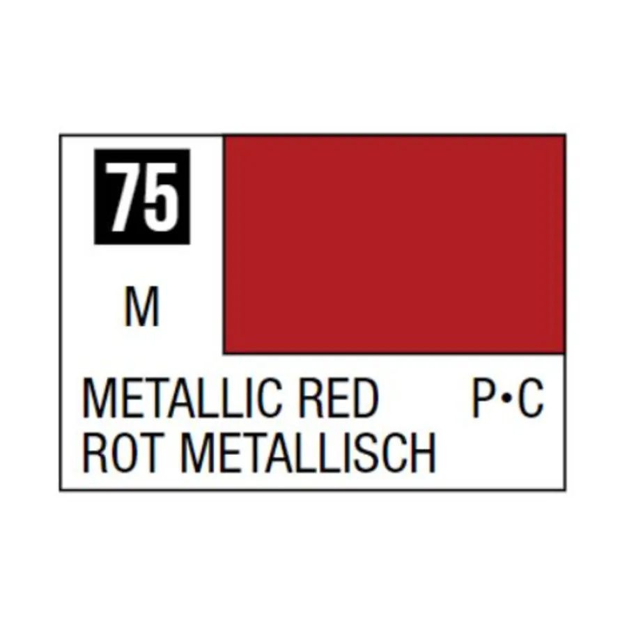Красный Металлик, Mr. Color Paints
Красный Металлик, Mr. Color Paints