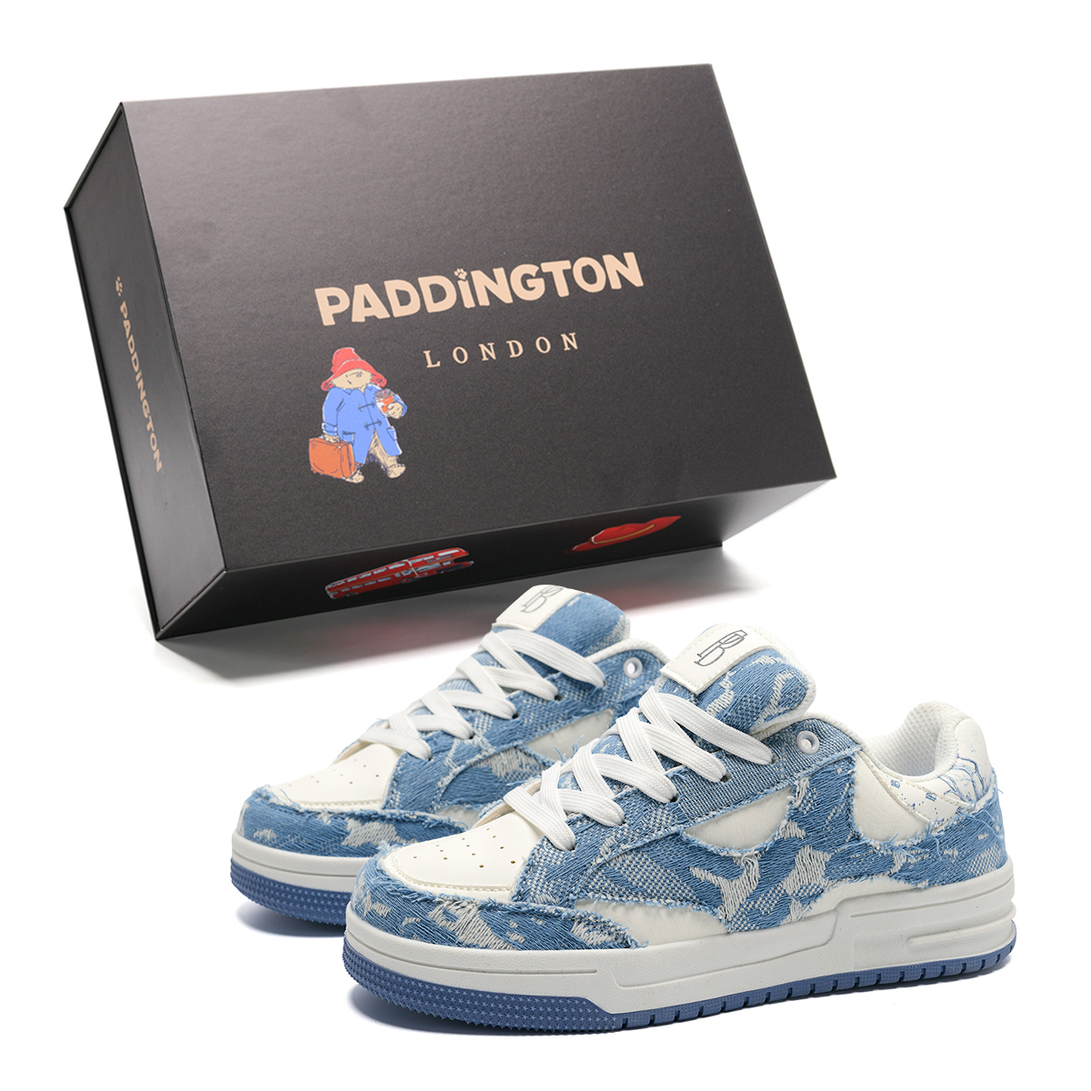 Paddington Bears Износостойкие и легкие низкие скейтерские кроссовки унисекс синие (улучшенный дизайн), цвет Blue (Pattern-Upgraded) 
Paddington Bears Износостойкие и легкие низкие скейтерские кроссовки унисекс синие (улучшенный дизайн), цвет Blue (Pattern-Upgraded)