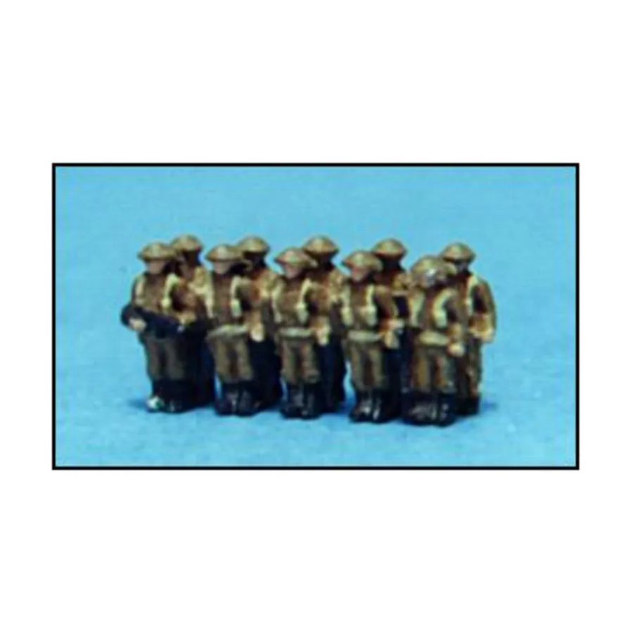 Стрелковая рота, WWII Micro Armour - United Kingdom - Infantry (1:285) 
Стрелковая рота, WWII Micro Armour - United Kingdom - Infantry (1:285)