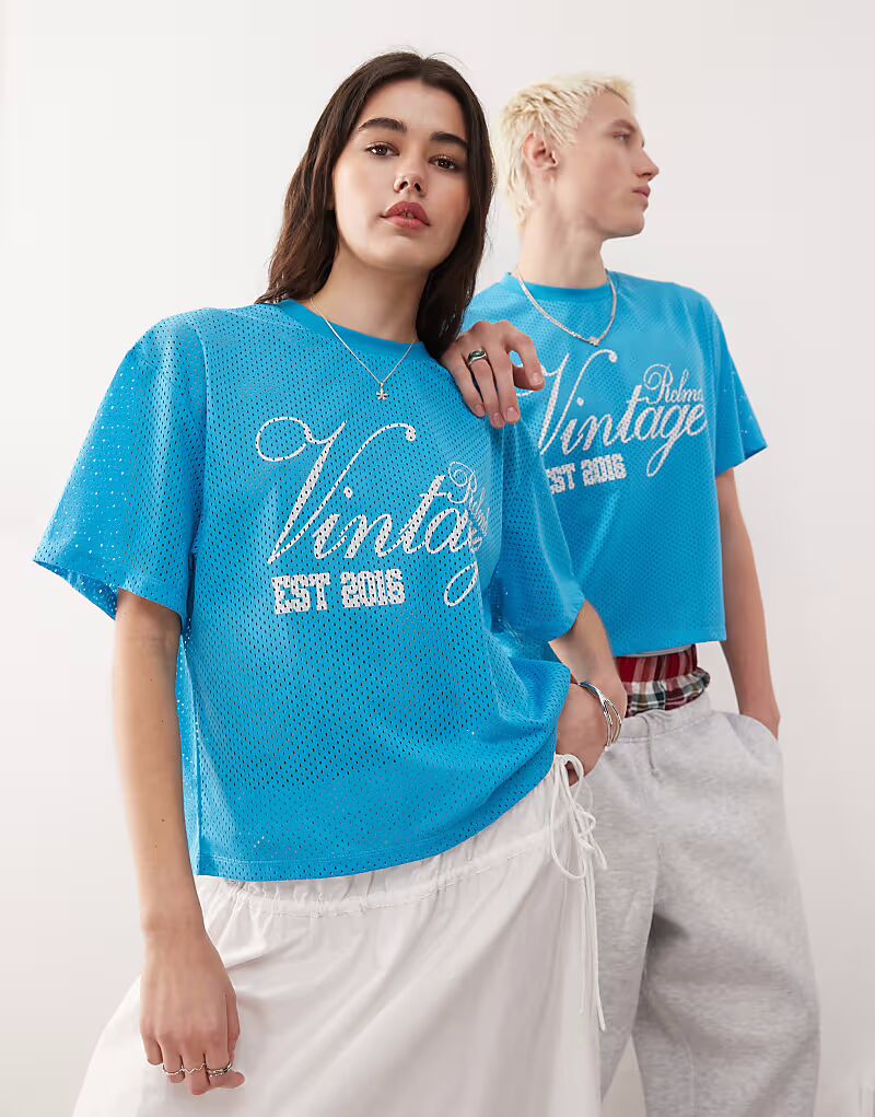 Reclaimed Vintage укороченная футболка свободного кроя унисекс Airtex в цвете морской волны
Reclaimed Vintage укороченная футболка свободного кроя унисекс Airtex в цвете морской волны