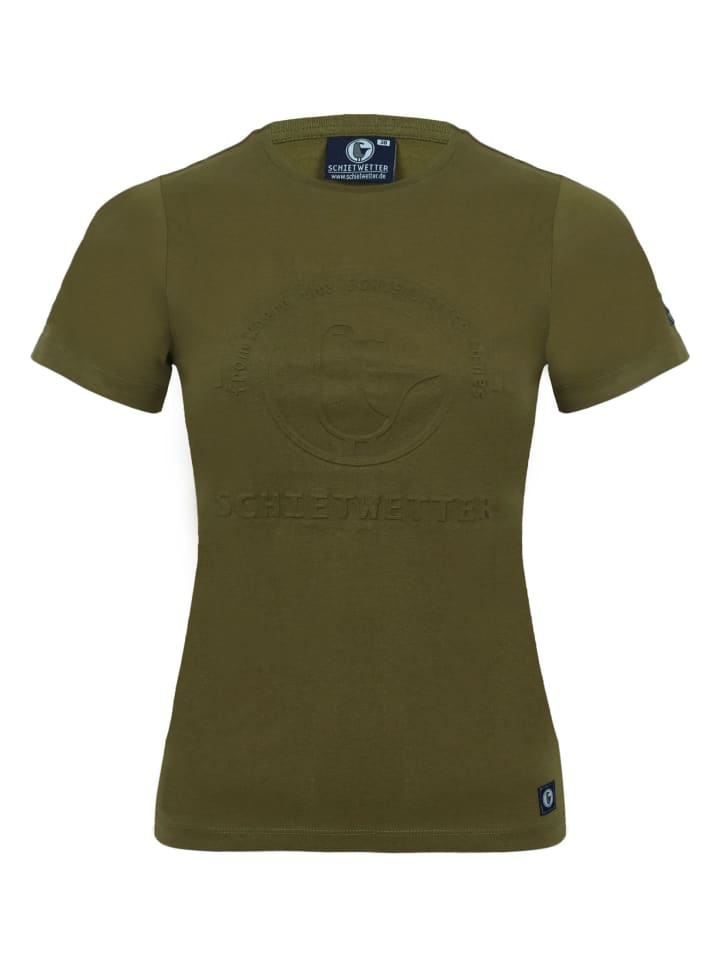 Футболка SCHIETWETTER Martha, 3D-Prägung, оливковый
Футболка SCHIETWETTER Martha, 3D-Prägung, оливковый