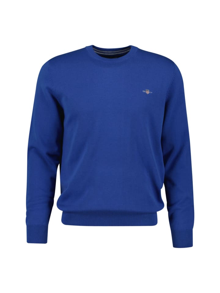 Вязаный свитер синего цвета (Rich Blue) Gant
Вязаный свитер синего цвета (Rich Blue) Gant