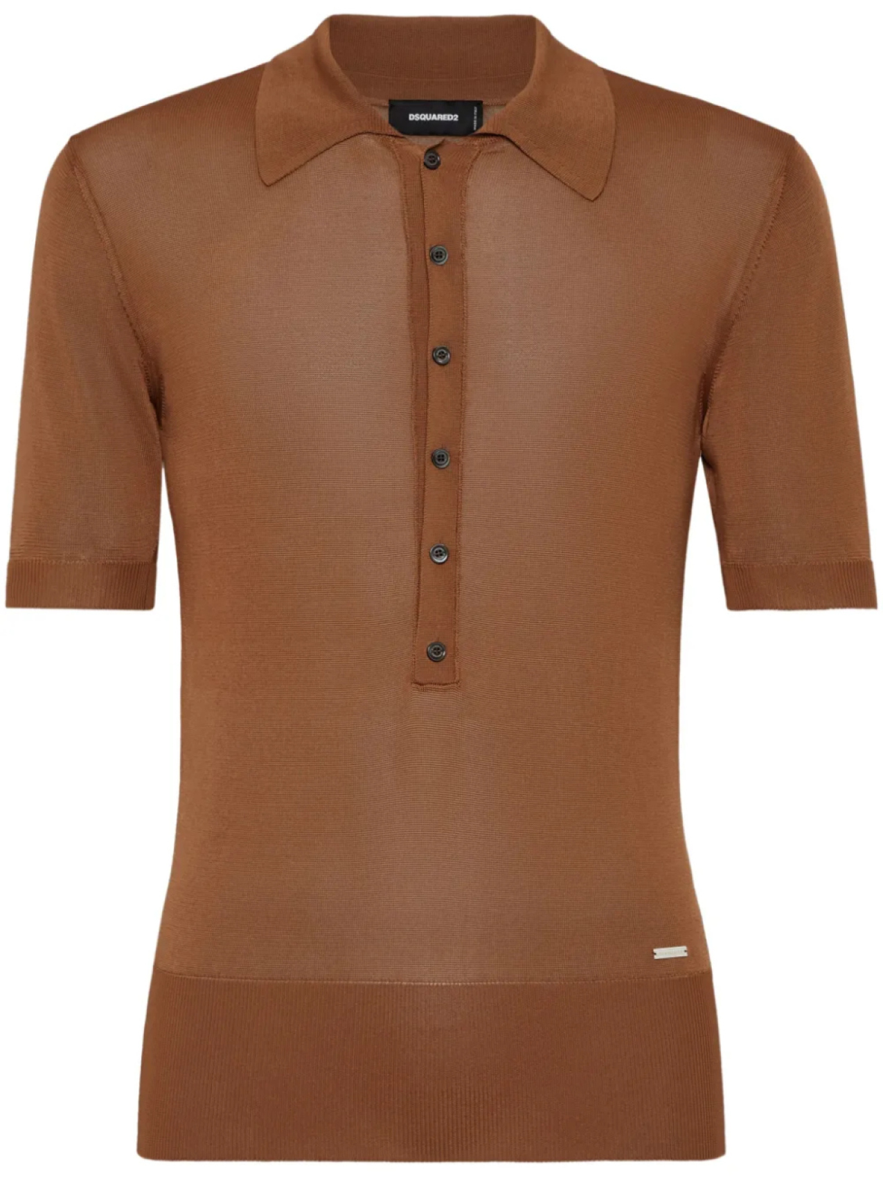 DSQUARED2 рубашка поло с логотипом, коричневый
DSQUARED2 рубашка поло с логотипом, коричневый