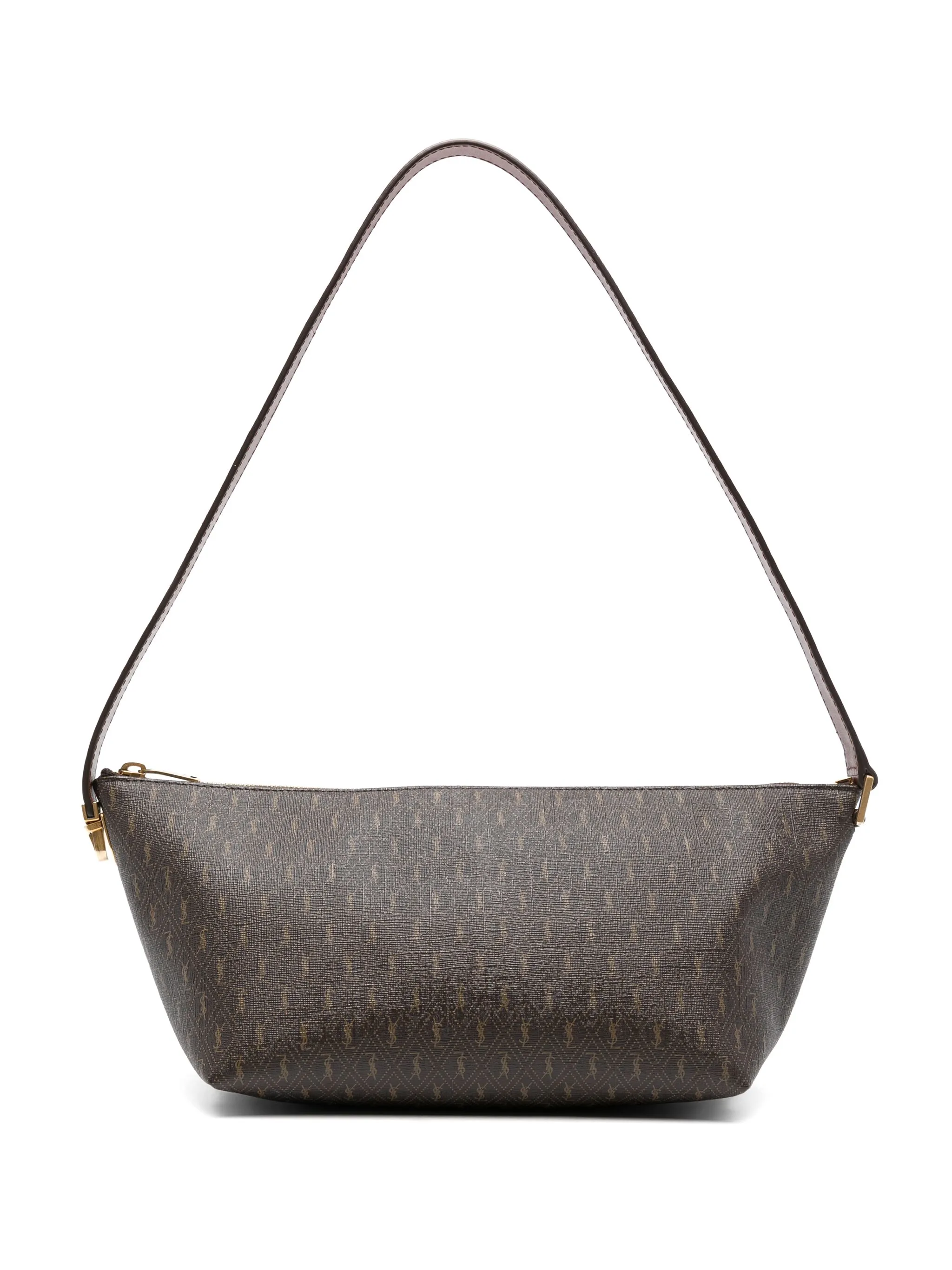 Сумка на плечо с монограммой Saint Laurent, коричневый
Сумка на плечо с монограммой Saint Laurent, коричневый