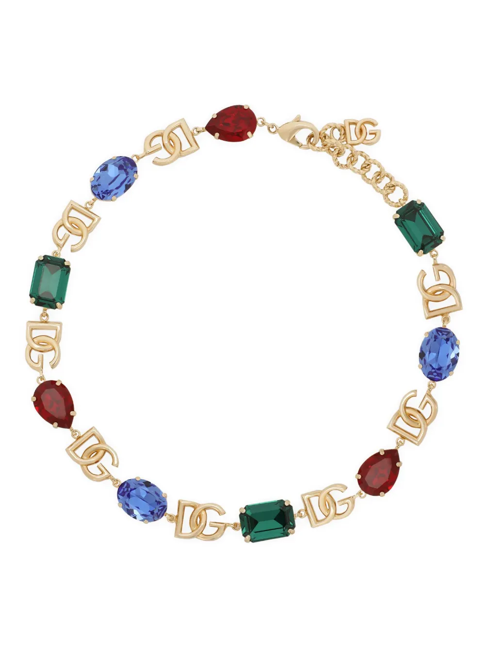 Колье с кристаллами и логотипом Dolce & Gabbana, золотистый
Колье с кристаллами и логотипом Dolce & Gabbana, золотистый