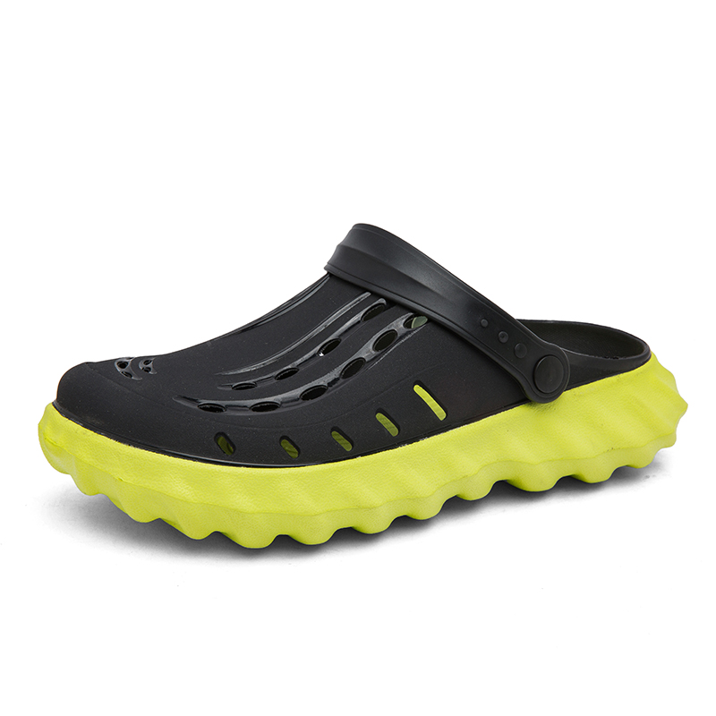 LONGYING Клоги мужские черные неоново-зеленые, цвет Black Neon Green
LONGYING Клоги мужские черные неоново-зеленые, цвет Black Neon Green