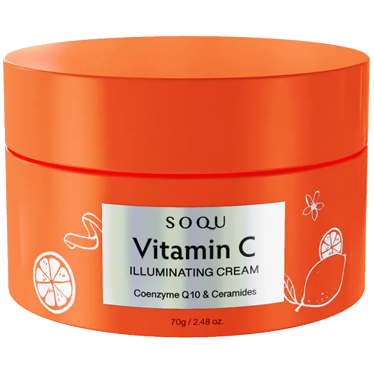 Soqu Vitamin C осветляющий крем для лица с коэнзимом Q10, 70 г
Soqu Vitamin C осветляющий крем для лица с коэнзимом Q10, 70 г