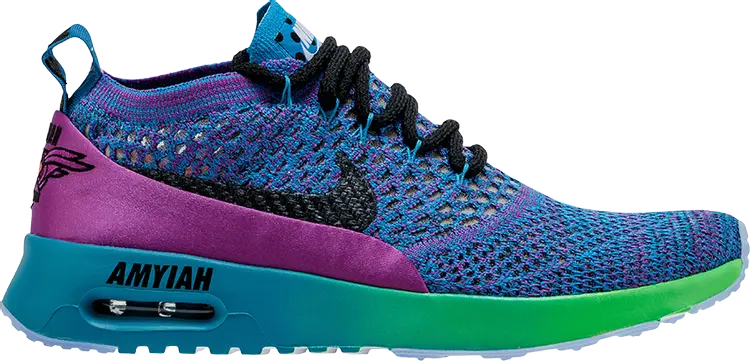 Кроссовки Nike Air Max Thea Ultra Flyknit Doernbecher GS, фиолетовый 
Кроссовки Nike Air Max Thea Ultra Flyknit Doernbecher GS, фиолетовый