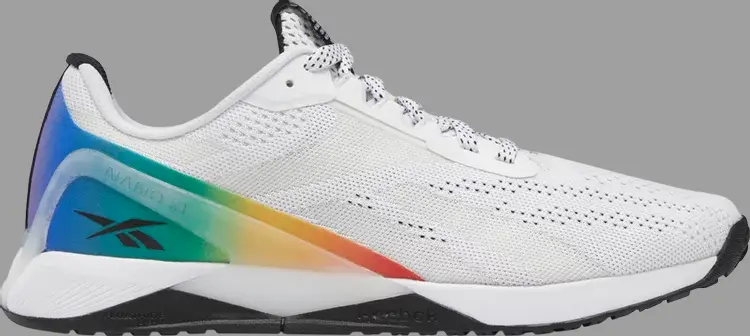 Кроссовки nano 9 'pride' Reebok, белый
Кроссовки nano 9 'pride' Reebok, белый