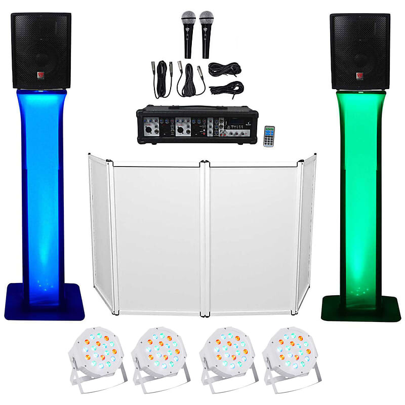 DJ-пакет с 10-дюймовыми динамиками + Bluetooth-микшер + микрофоны + штатив + тотемные стойки + фасад + освещение Rockville RPG2X10+(2) RTP32W+RFAAW PACK 2
DJ-пакет с 10-дюймовыми динамиками + Bluetooth-микшер + микрофоны + штатив + тотемные стойки + фасад + освещение Rockville RPG2X10+(2) RTP32W+RFAAW PACK 2