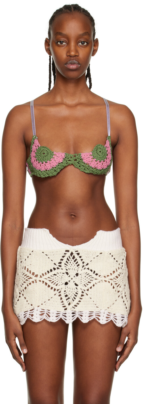 SSENSE Эксклюзивный зеленый бюстгальтер Katya Zelentsova
SSENSE Эксклюзивный зеленый бюстгальтер Katya Zelentsova