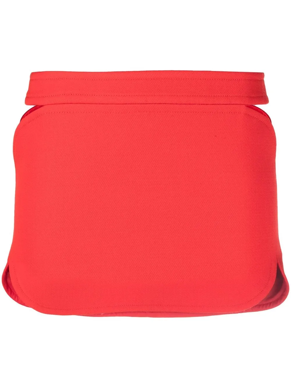 Юбка мини с вырезами Courrèges, красный
Юбка мини с вырезами Courrèges, красный