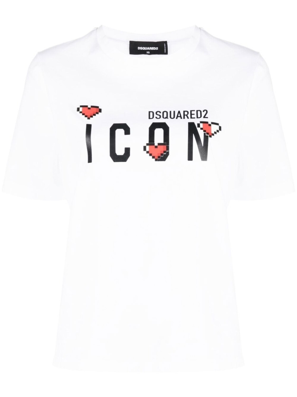 Dsquared2 Icon logo-print T-shirt, белый
Dsquared2 Icon logo-print T-shirt, белый