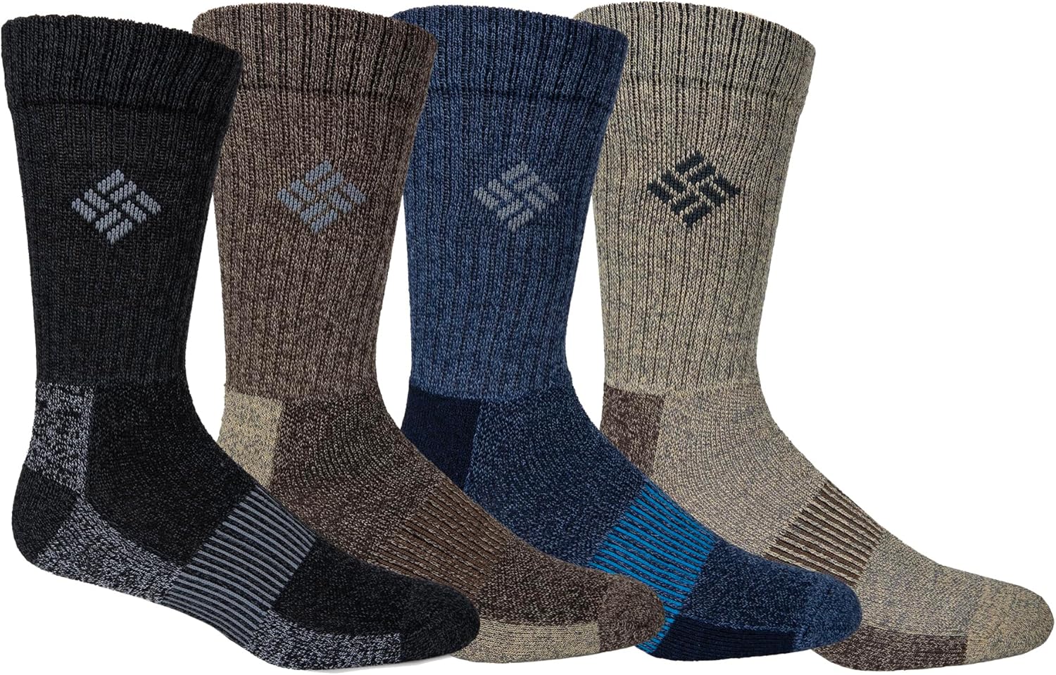 Columbia мужские носки Mositure Control Crew, 4 пары, Black/Brown/Navy/Khaki
Columbia мужские носки Mositure Control Crew, 4 пары, Black/Brown/Navy/Khaki