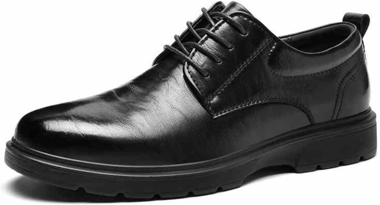 Мужские оксфорды на платформе, туфли на шнуровке с эффектом увеличения роста, противоскользящие туфли для свадьбы и деловых мероприятий Azttoztto, черный
Мужские оксфорды на платформе, туфли на шнуровке с эффектом увеличения роста, противоскользящие туфли для свадьбы и деловых мероприятий Azttoztto, черный