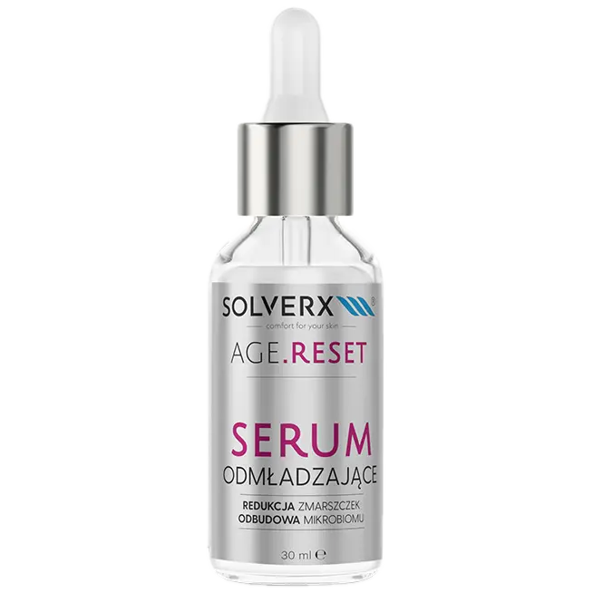 Solverx Age Reset омолаживающая сыворотка для лица, 30 мл
Solverx Age Reset омолаживающая сыворотка для лица, 30 мл