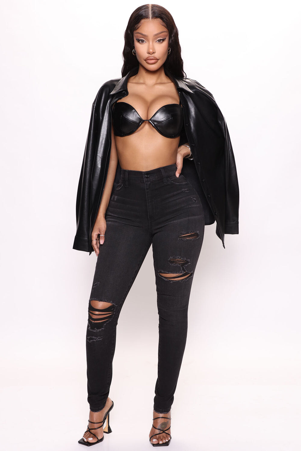 Джинсы скинни Fashion Nova FN22804WB11D, черный
Джинсы скинни Fashion Nova FN22804WB11D, черный