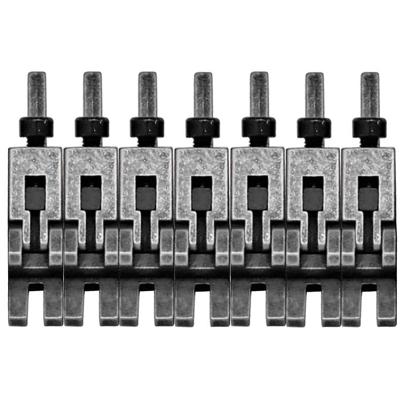 Аутентичный комплект седла Floyd Rose 1000 Series Pro с 7 струнами — античное серебро 1000 Series Pro 7 String Saddle Set
Аутентичный комплект седла Floyd Rose 1000 Series Pro с 7 струнами — античное серебро 1000 Series Pro 7 String Saddle Set