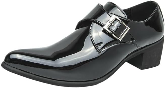 Мужские ботинки Челси без застежек, высокие кожаные туфли с острым носком, низкие оксфорды с монк-пряжками, для бизнеса, свадьбы, официальных мероприятий и повседневной носки Zestrelax, черный
Мужские ботинки Челси без застежек, высокие кожаные туфли с острым носком, низкие оксфорды с монк-пряжками, для бизнеса, свадьбы, официальных мероприятий и повседневной носки Zestrelax, черный