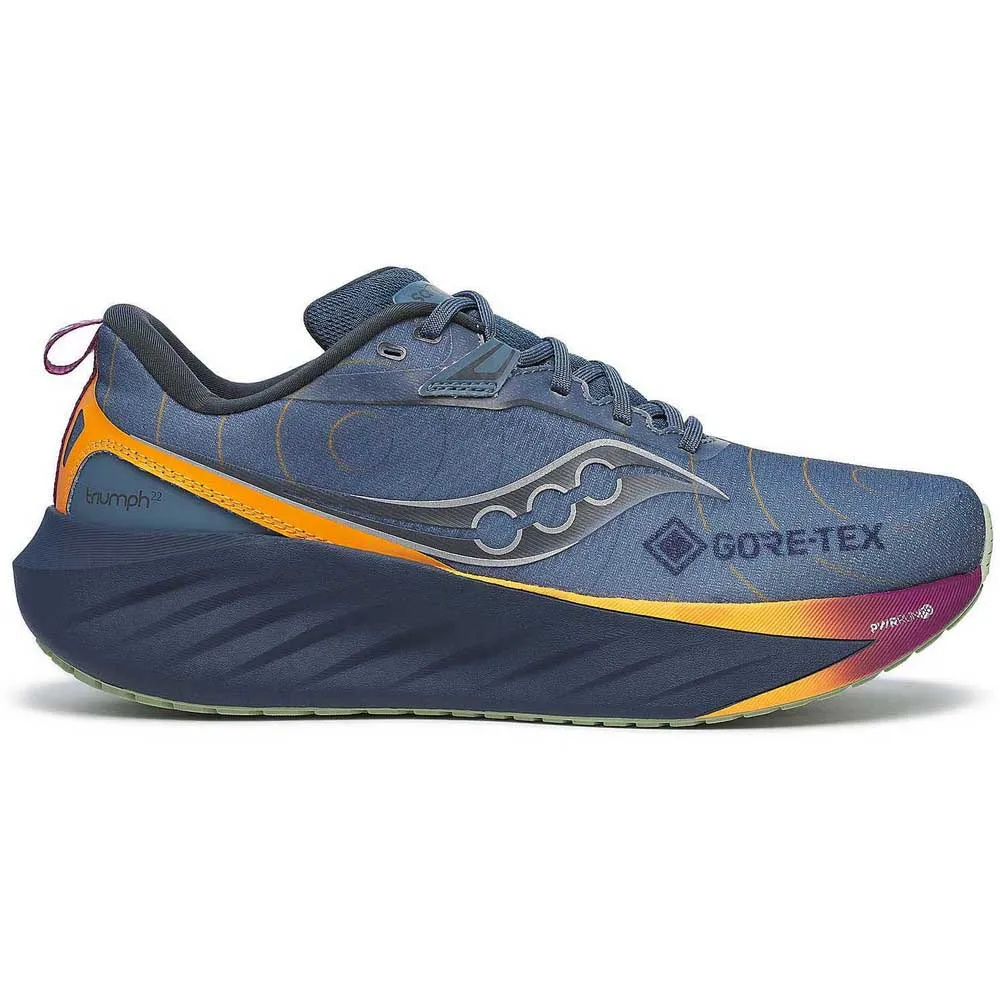 Кроссовки Saucony Triumph 22 Goretex, синий
Кроссовки Saucony Triumph 22 Goretex, синий