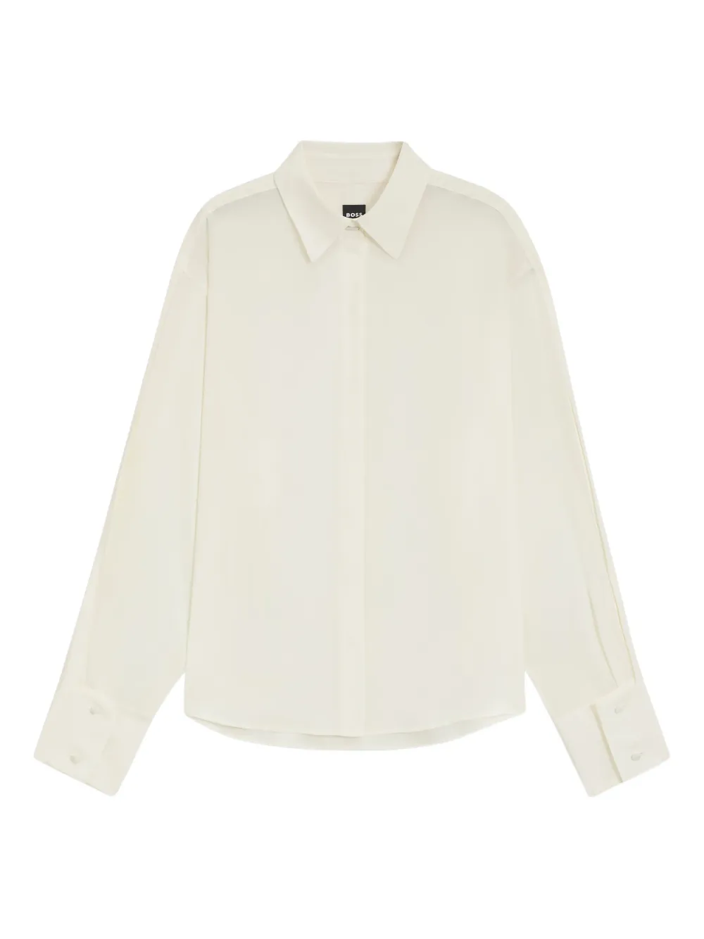 Рубашка с манжетами на пуговицах BOSS, белый
Рубашка с манжетами на пуговицах BOSS, белый