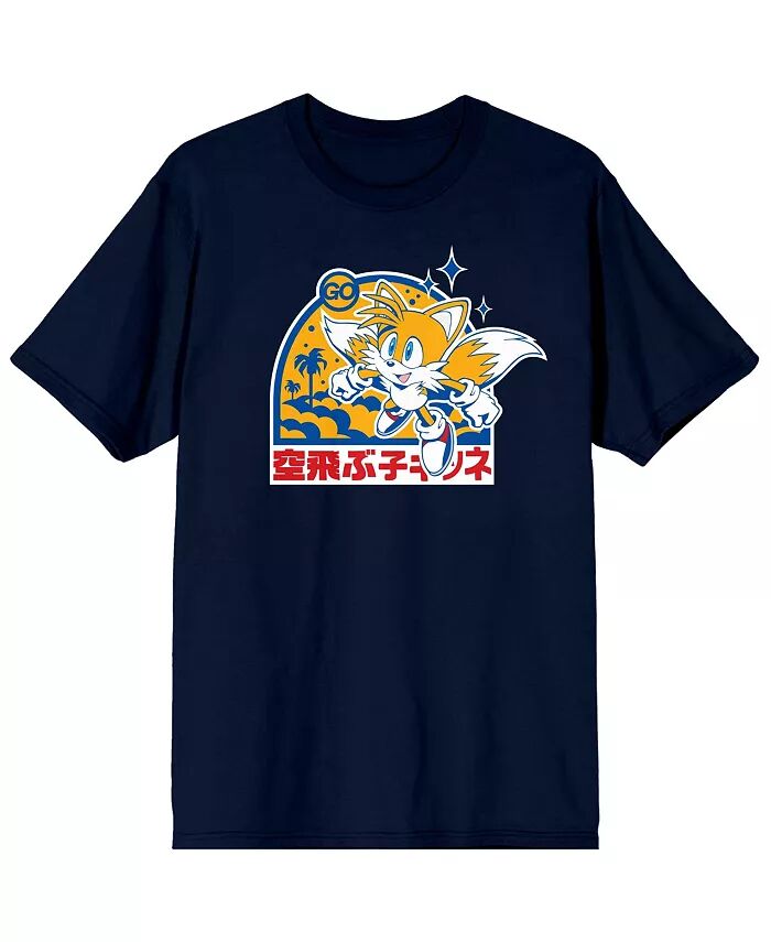 Футболка мужская темно-синяя с рисунком Tails Character - 3XL Sonic The Hedgehog, синий
Футболка мужская темно-синяя с рисунком Tails Character - 3XL Sonic The Hedgehog, синий