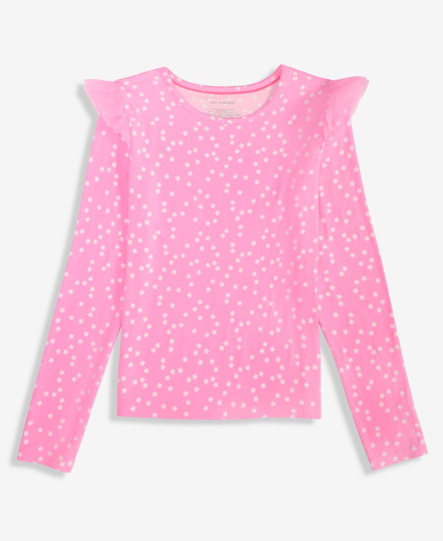 Детская футболка с длинными рукавами и принтом в виде звезд (5-20 лет) Epic Threads, Bonbon
Детская футболка с длинными рукавами и принтом в виде звезд (5-20 лет) Epic Threads, Bonbon
