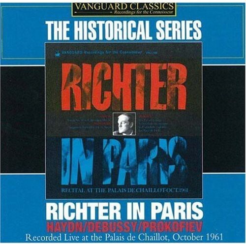 CD диск Debussy / Haydn / Prokofiev / Richter: Sviatislav Richter in Paris
CD диск Debussy / Haydn / Prokofiev / Richter: Sviatislav Richter in Paris