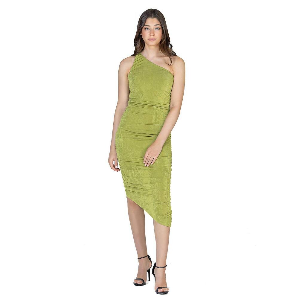 Женское облегающее платье на одно плечо со сборками 24Seven Comfort Apparel, цвет Avocado
Женское облегающее платье на одно плечо со сборками 24Seven Comfort Apparel, цвет Avocado