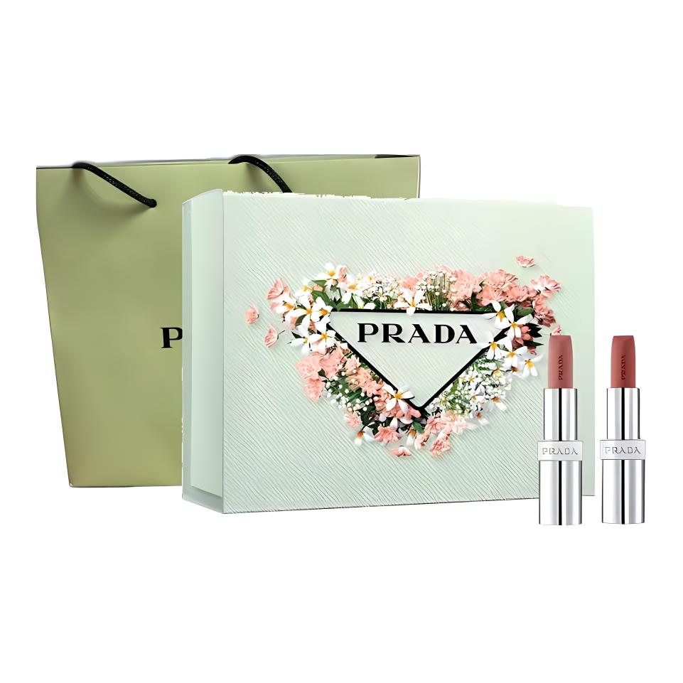 Лимитированная коллекция помада Two Tone подарочный набор легко растушевывается, не оставляет следов PRADA
Лимитированная коллекция помада Two Tone подарочный набор легко растушевывается, не оставляет следов PRADA