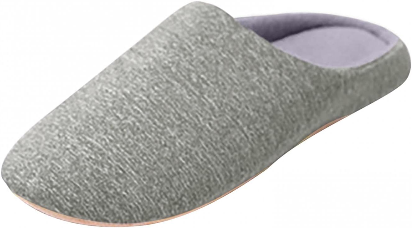 Тапочки Aniywn для мужчин и женщин с эффектом памяти, удобные тапочки из хлопковой смеси с закрытым носком, домашние тапочки на выход, серый
Тапочки Aniywn для мужчин и женщин с эффектом памяти, удобные тапочки из хлопковой смеси с закрытым носком, домашние тапочки на выход, серый