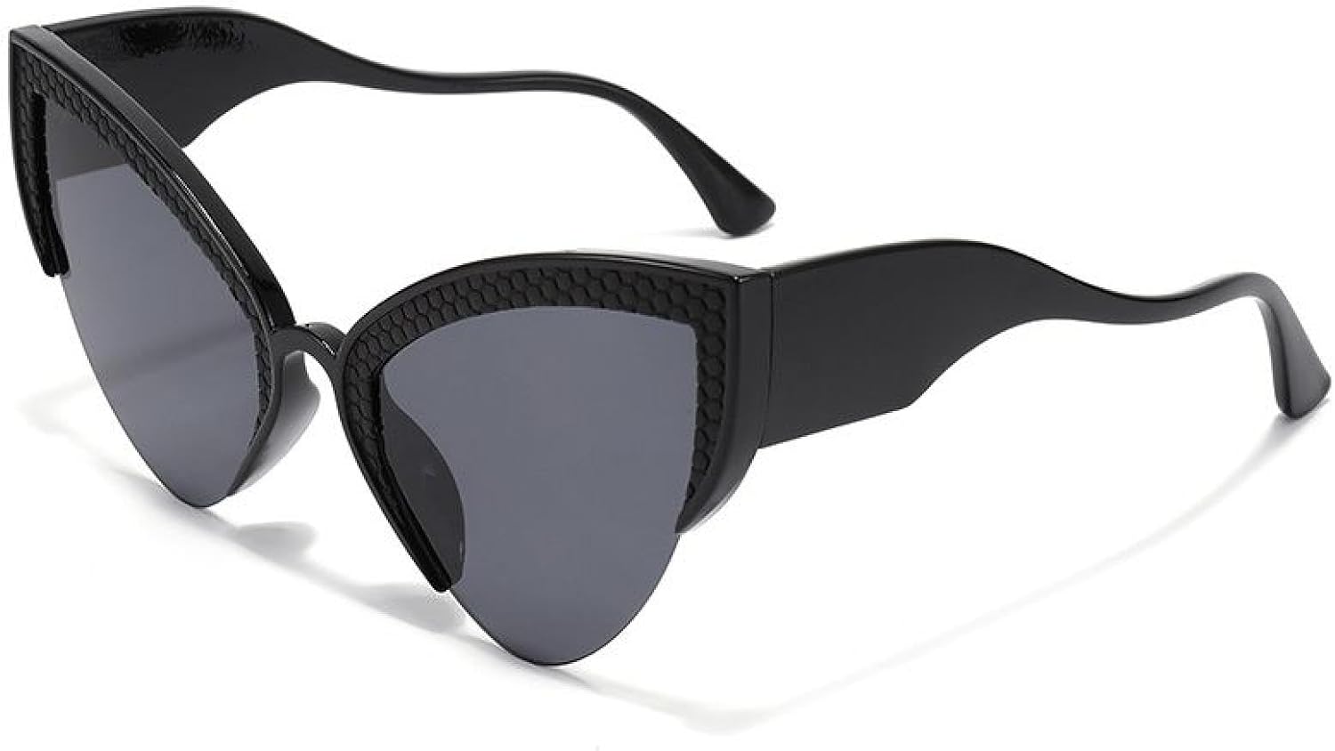 Сексуальные овальные солнцезащитные очки «кошачий глаз» для женщин, роскошные, стильные, полуободковые, для занятий спортом на открытом воздухе, велоспорта, защита от УФ-излучения UV400 TVTBBVV, Blackgray
Сексуальные овальные солнцезащитные очки «кошачий глаз» для женщин, роскошные, стильные, полуободковые, для занятий спортом на открытом воздухе, велоспорта, защита от УФ-излучения UV400 TVTBBVV, Blackgray