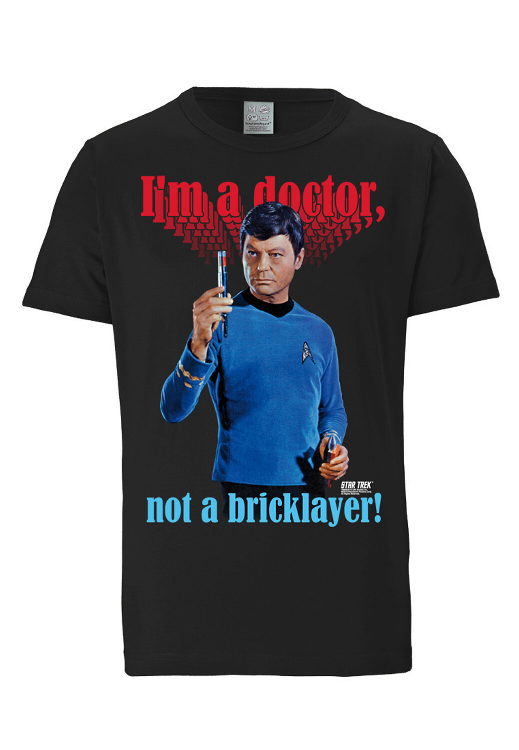 Футболка Logoshirt Star Trek Dr. McCoy, черный
Футболка Logoshirt Star Trek Dr. McCoy, черный