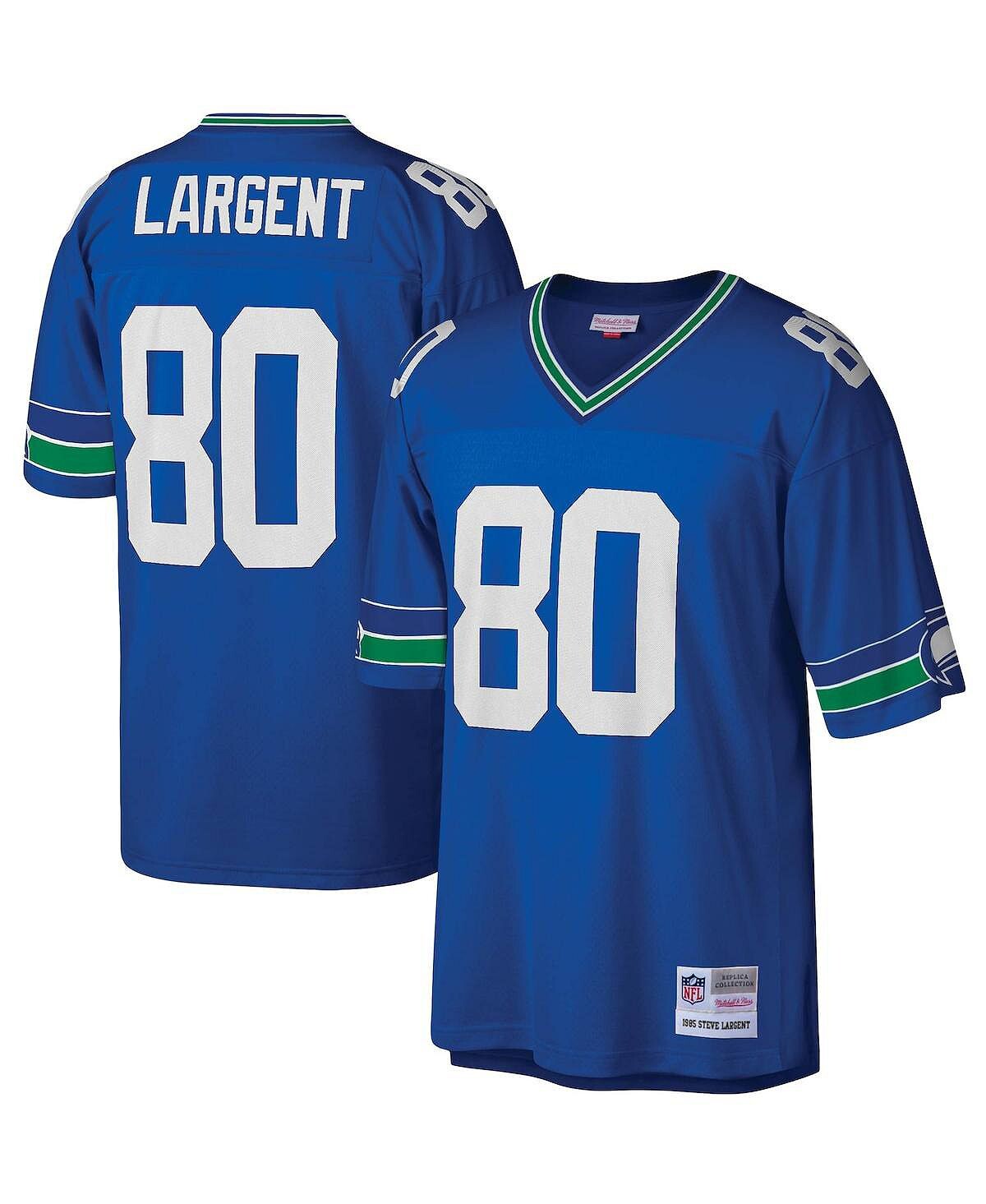 Футболка Mitchell & Ness Men's Steve Largent Royal Seattle Seahawks Legacy, синий/белый
Футболка Mitchell & Ness Men's Steve Largent Royal Seattle Seahawks Legacy, синий/белый