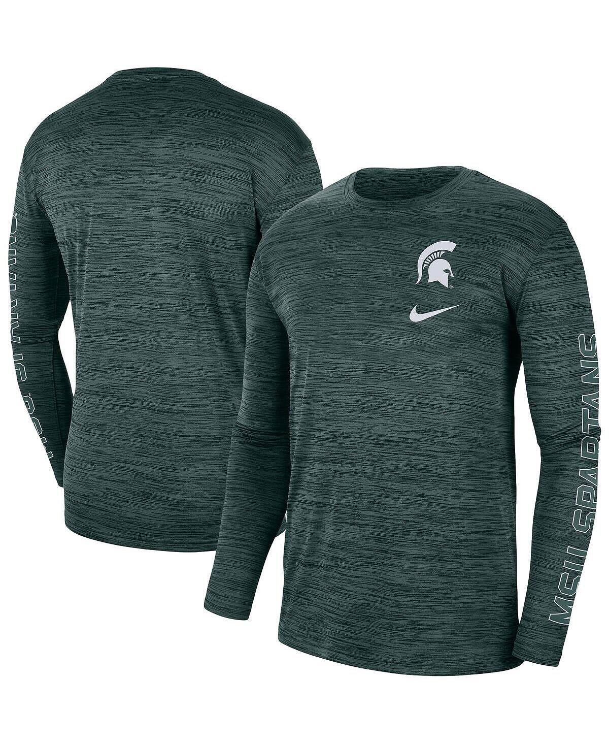 Мужская зеленая футболка с длинным рукавом michigan state spartans velocity legend team performance Nike, зеленый
Мужская зеленая футболка с длинным рукавом michigan state spartans velocity legend team performance Nike, зеленый