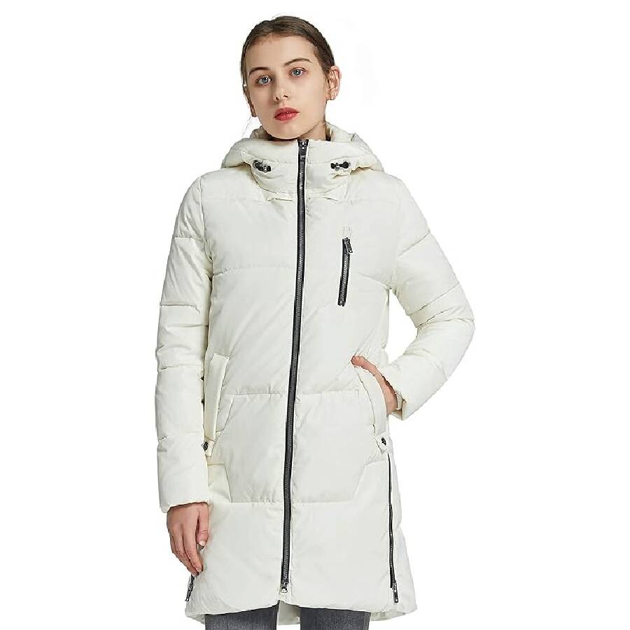 Пальто-пуховик Orolay Two-Way Zipper Winter Down Puffer, белый
Пальто-пуховик Orolay Two-Way Zipper Winter Down Puffer, белый