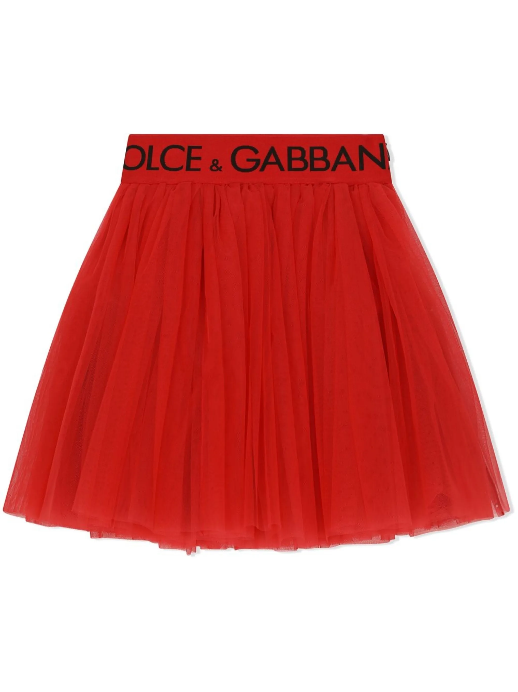 Пышная юбка миди с логотипом Dolce & Gabbana Kids, красный
Пышная юбка миди с логотипом Dolce & Gabbana Kids, красный