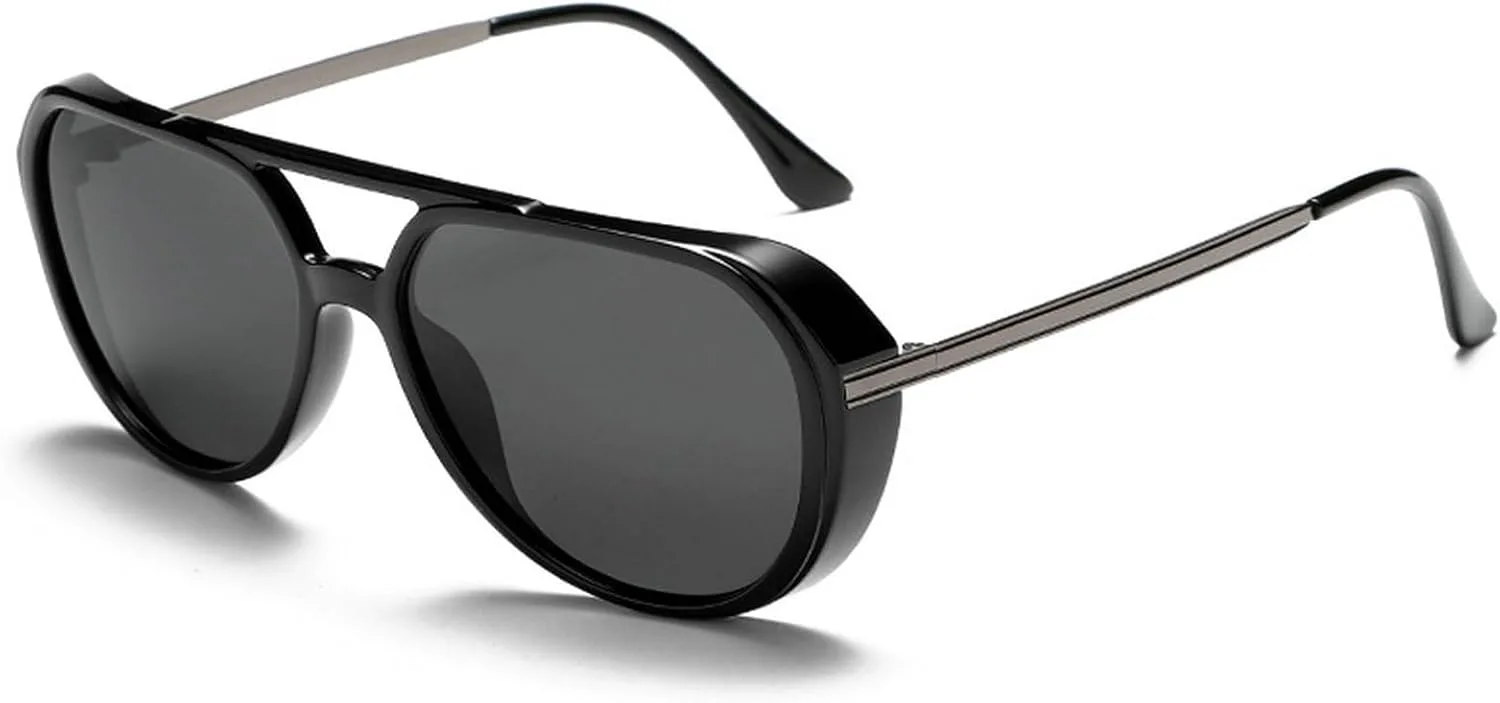 Большие ретро-солнцезащитные очки-пилот для женщин, винтажные солнцезащитные очки 70-х годов, защита от УФ-излучения UV 400, мужские очки для вождения mincl, C3
Большие ретро-солнцезащитные очки-пилот для женщин, винтажные солнцезащитные очки 70-х годов, защита от УФ-излучения UV 400, мужские очки для вождения mincl, C3