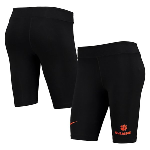 Женские черные шорты для велоспорта Clemson Tigers Essential Tri-Blend Nike
Женские черные шорты для велоспорта Clemson Tigers Essential Tri-Blend Nike