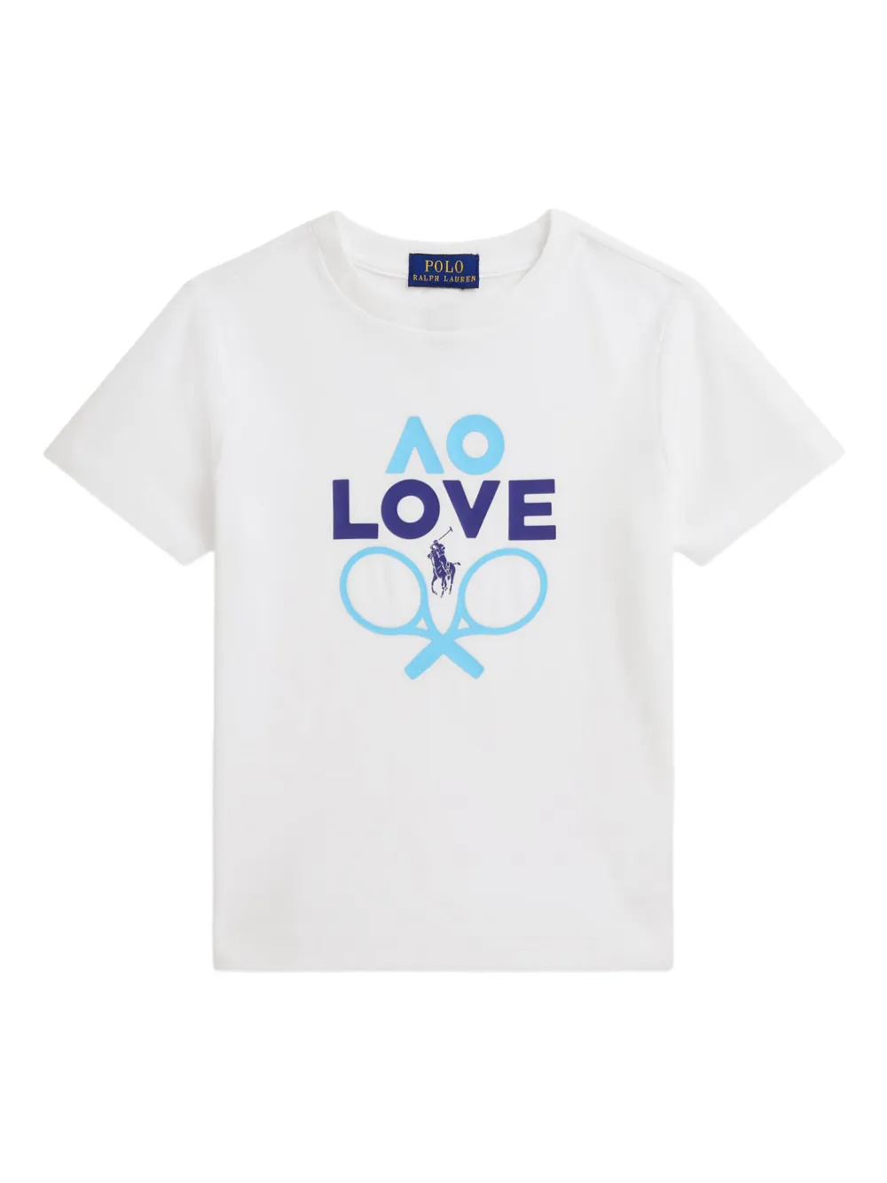 Футболка с круглым вырезом Polo Ralph Lauren Kids, белый
Футболка с круглым вырезом Polo Ralph Lauren Kids, белый