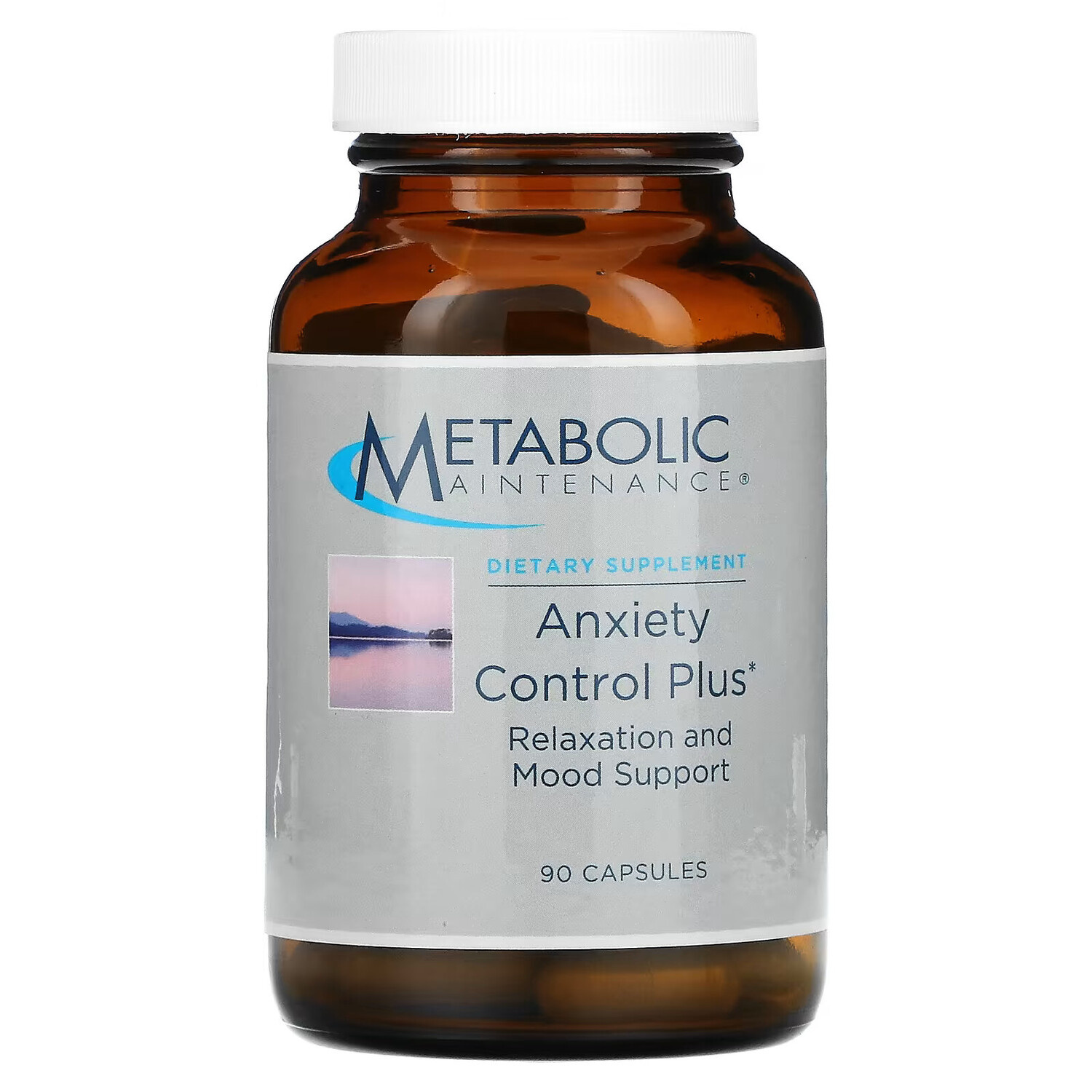 Metabolic Maintenance, Anxiety Control Plus, 90 капсул
Metabolic Maintenance, Anxiety Control Plus, 90 капсул