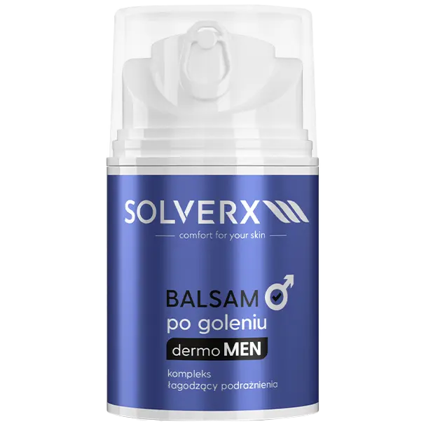 Solverx Men бальзам после бритья, 50 мл 
Solverx Men бальзам после бритья, 50 мл
