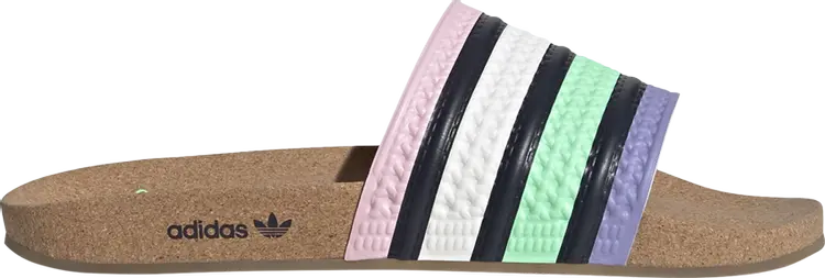 Лимитированные сандали Adidas Adilette Slide 'Cork - Pulse Mint Legend Ink', синий
Лимитированные сандали Adidas Adilette Slide 'Cork - Pulse Mint Legend Ink', синий