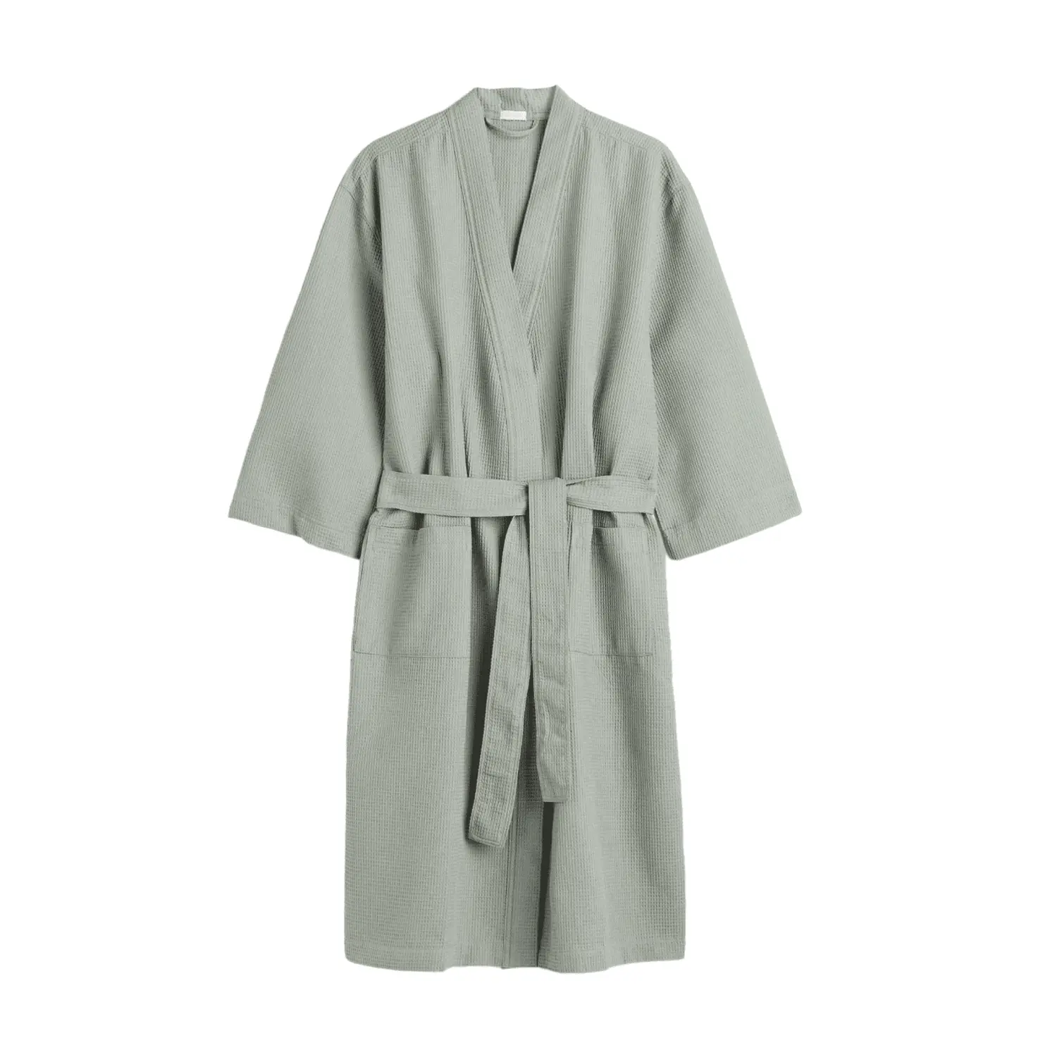 Халат H&M Home Waffled, светло-зеленый
Халат H&M Home Waffled, светло-зеленый