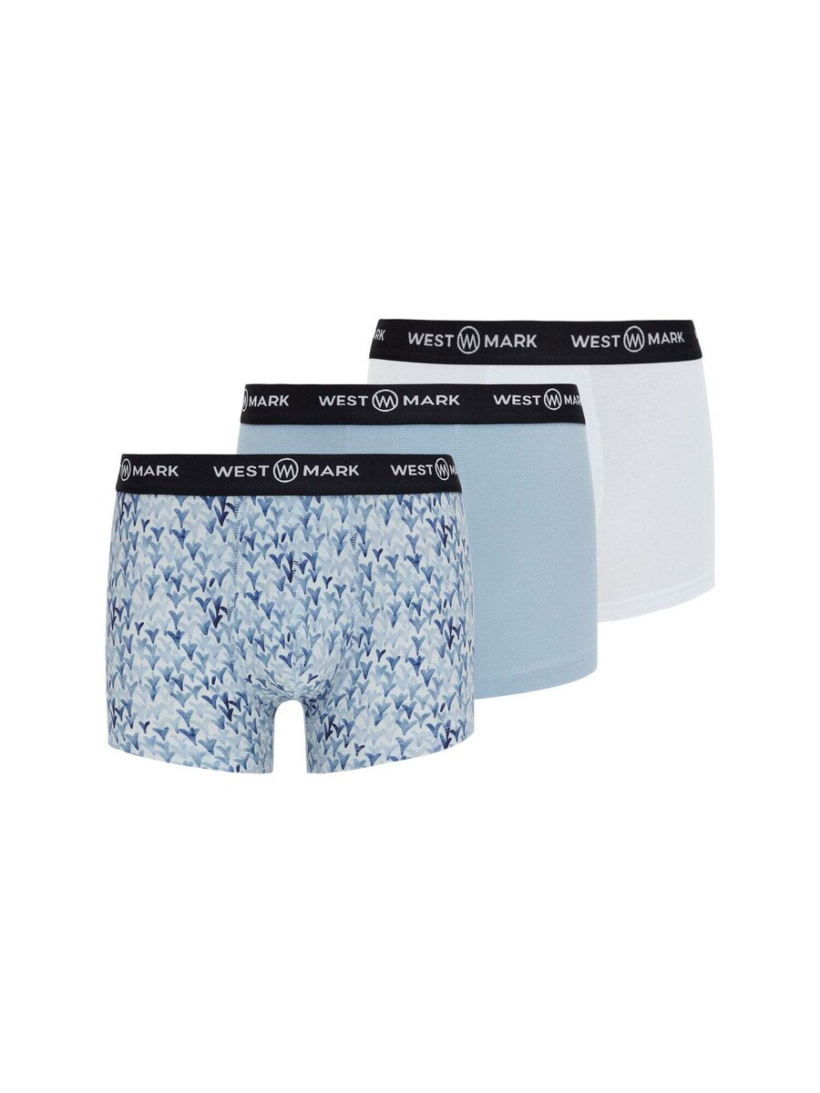 Трусы WESTMARK LONDON Boxer shorts Oscar, цвет light blue/white
Трусы WESTMARK LONDON Boxer shorts Oscar, цвет light blue/white
