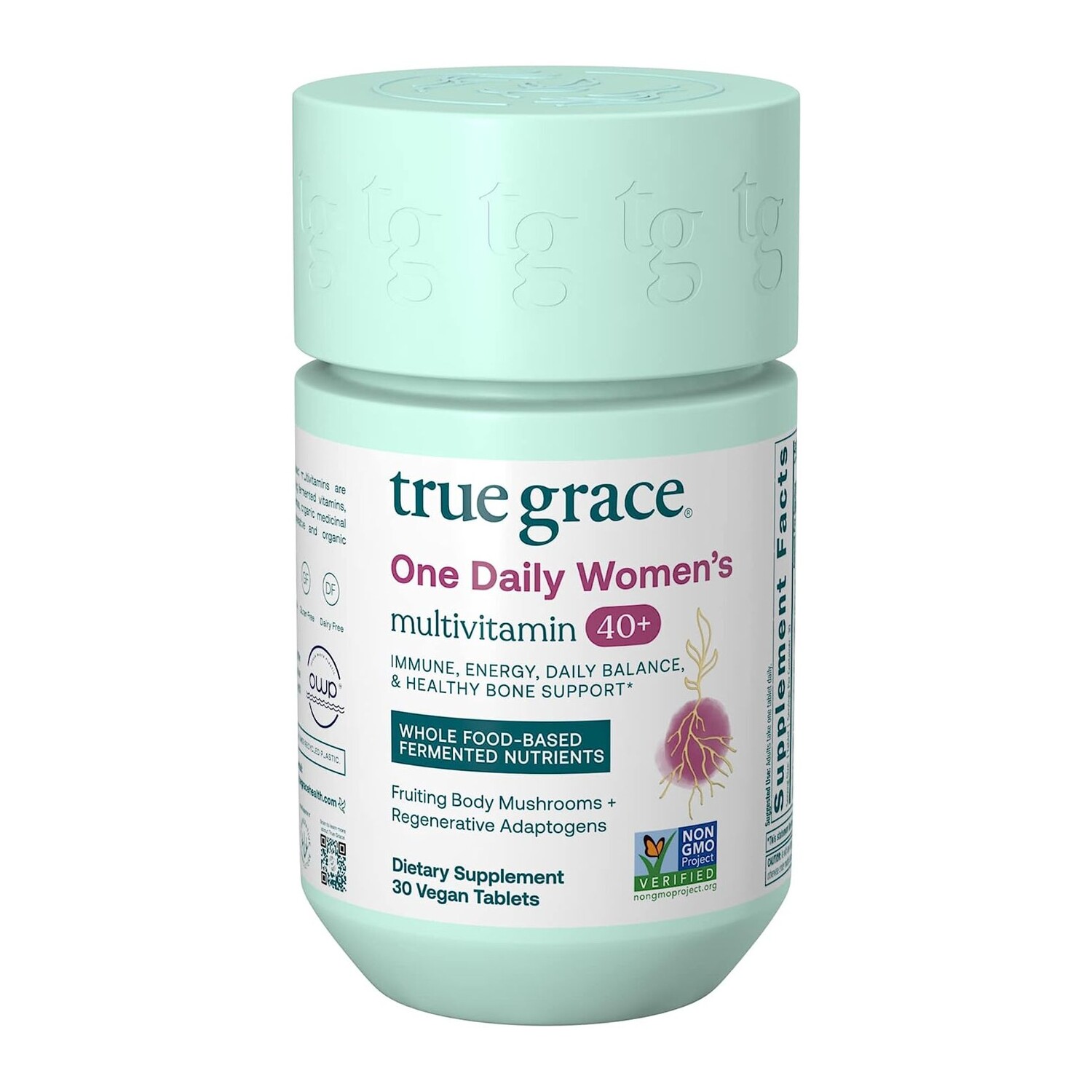 Мультивитамины True Grace One Daily Women’s 40+, 30 таблеток
Мультивитамины True Grace One Daily Women’s 40+, 30 таблеток