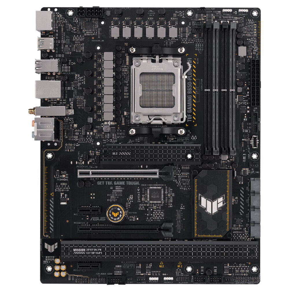Материнская плата Asus TUF GAMING B650-PLUS WIFI, AM5, DDR5
Материнская плата Asus TUF GAMING B650-PLUS WIFI, AM5, DDR5
