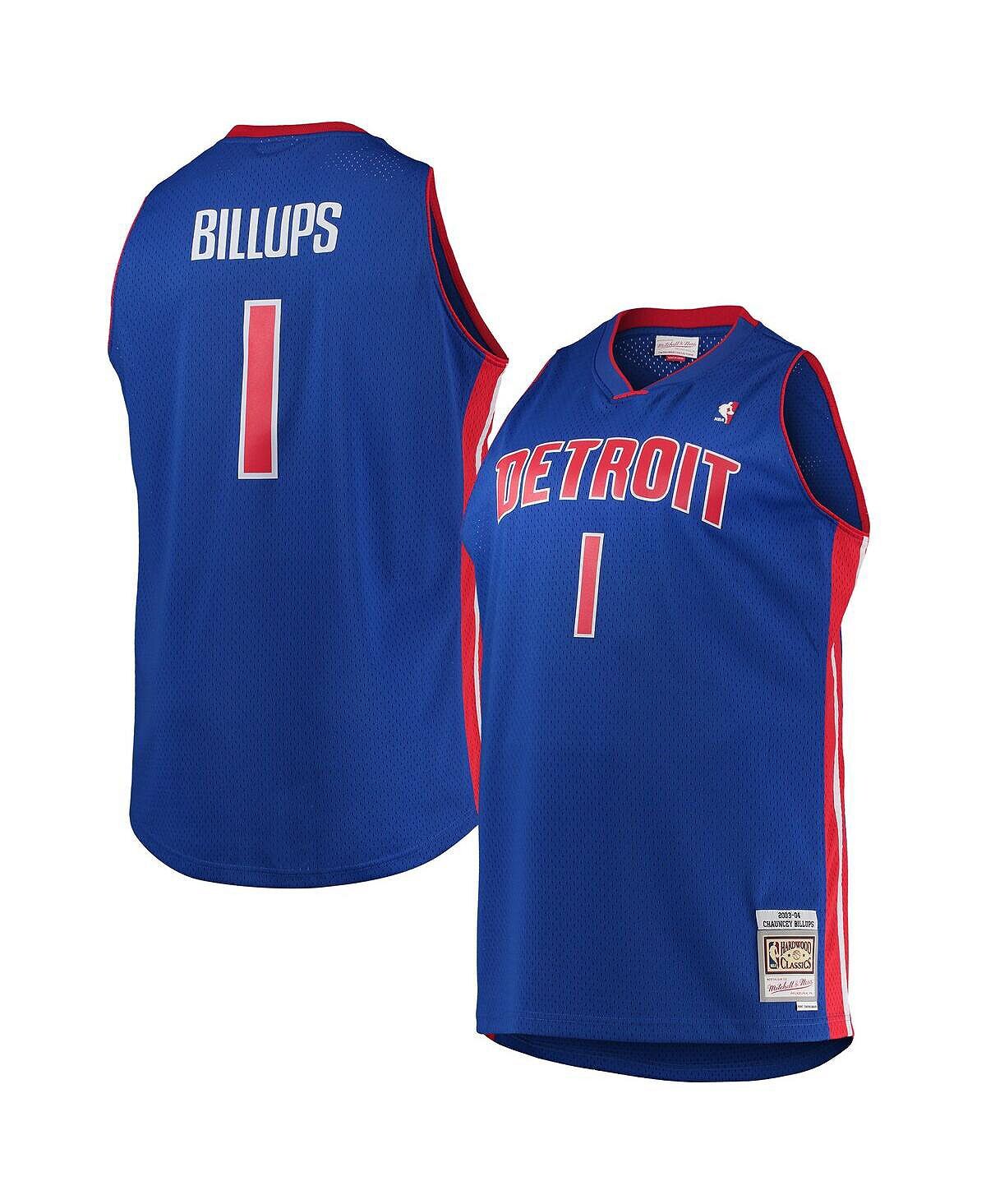 Мужская футболка chauncey billups blue detroit pistons big and tall hardwood classics swingman jersey Mitchell & Ness, синий
Мужская футболка chauncey billups blue detroit pistons big and tall hardwood classics swingman jersey Mitchell & Ness, синий